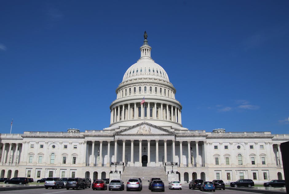 US Capitol building representing federal H-2B visa cap legislation and government authority