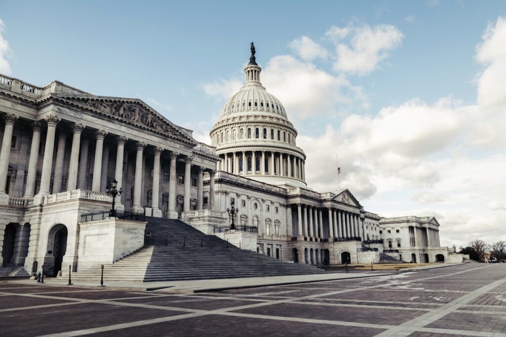 The United States Capitol building in Washington, D.C.