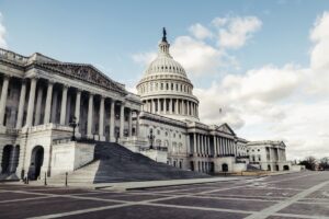 The United States Capitol building in Washington, D.C.