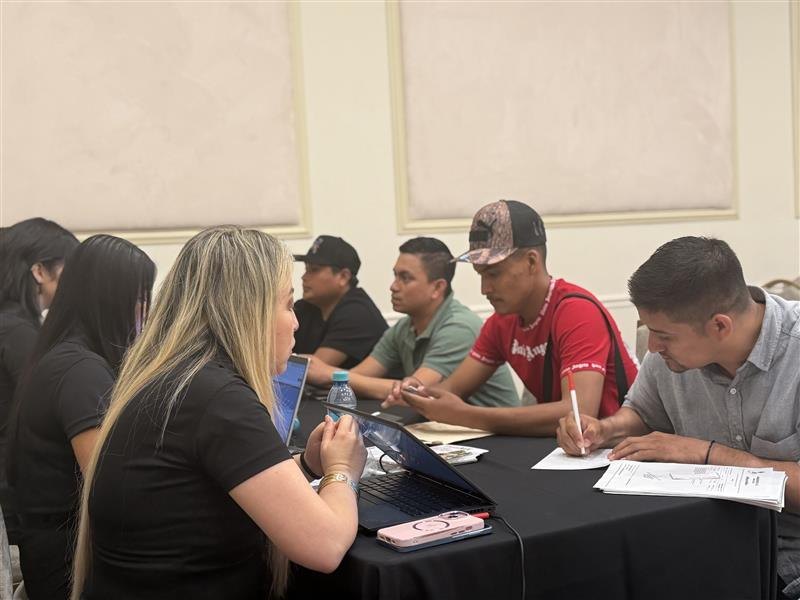 One-to-one interviews with the masMX recruitment team